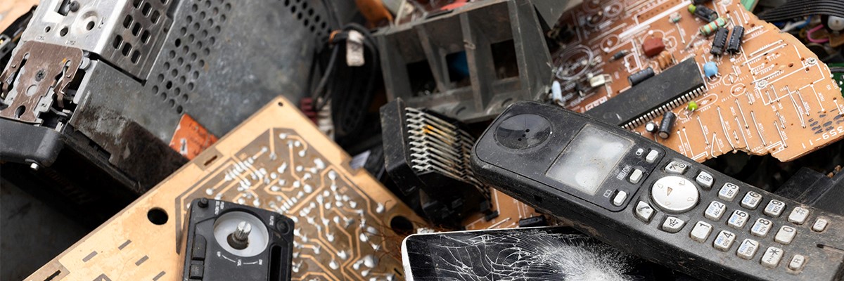 Elektroodpad, staré telefóny, autorádia a podobne